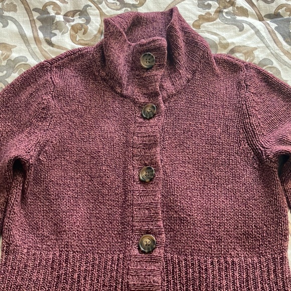 Y2k MERONA MULBERRY PURPLE LONG SWEATER SIZE XXL (MEDIUM) JUNIORS - Picture 2 of 9